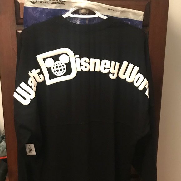 Disney Spirit Jersey Black shirt Medium Adult Unisex 2023 - Picture 1 of 2